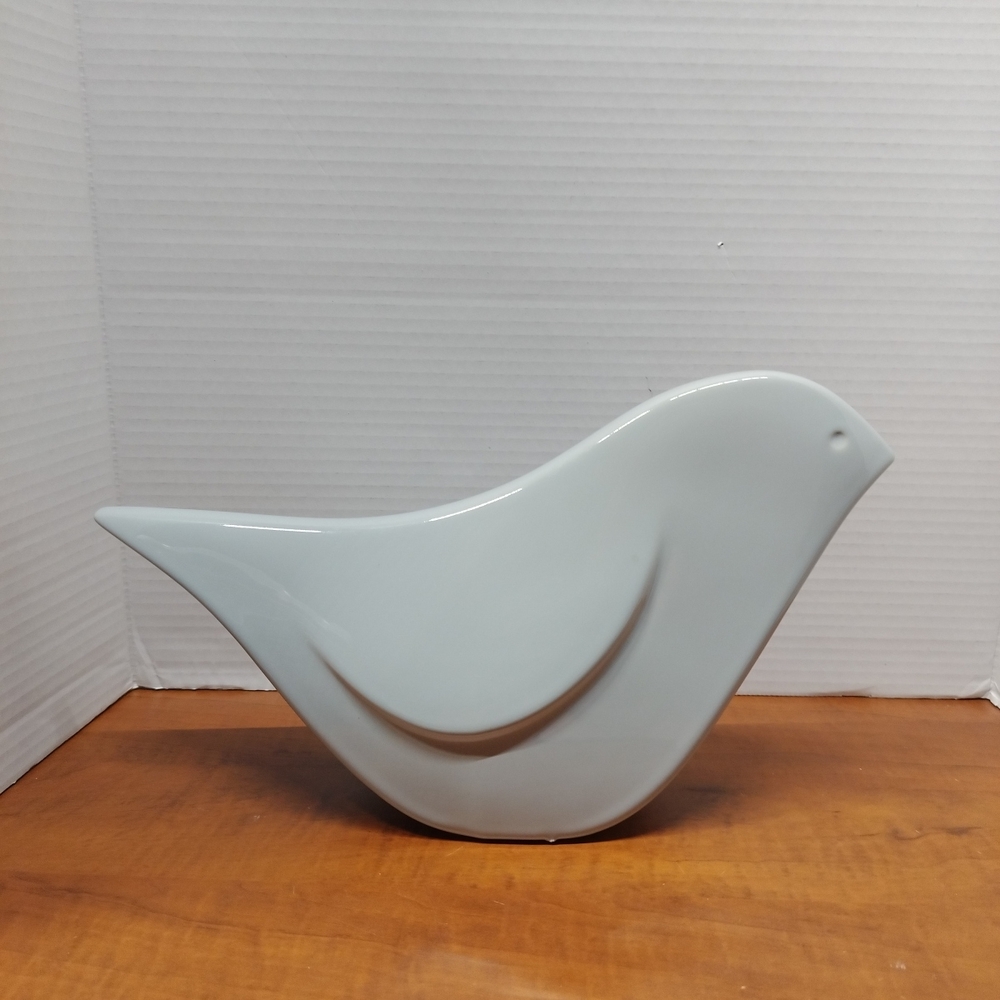 White Ceramic Decor Accent